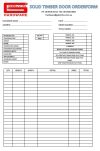 Order Form Page