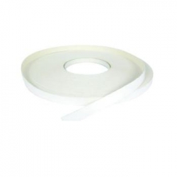 Edging - Melamine per mtr UN-GLUED 21mm WHITE SATIN 10136 Bulk Roll