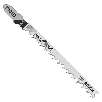 Blade jigsaw BOSCH T-101-D per pkt (5 Blades) for wood*DEL*