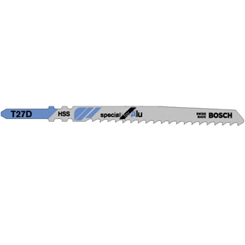 Blade jigsaw BOSCH T-27-D per pkt (5 Blades) for non ferrous metals **del**