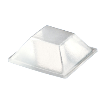 BUFFER BS-19 CLEAR 20.5mm Square x 7.6mm high