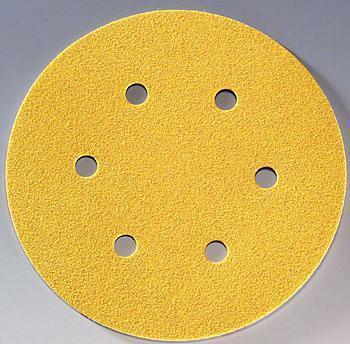 Abrasive disc VELCRO 150mm x 150G 6 HOLE CD317993
