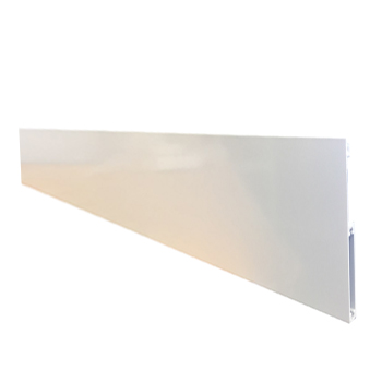 Noble Slim Internal Front Panel 89mm x 1000mm WHITE