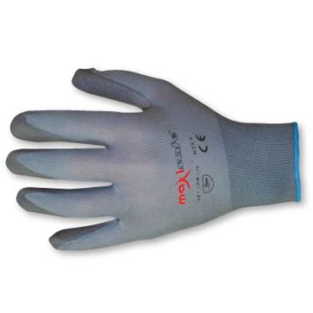 Safety - GLOVES - Grey nylon with PU palm SIZE 9