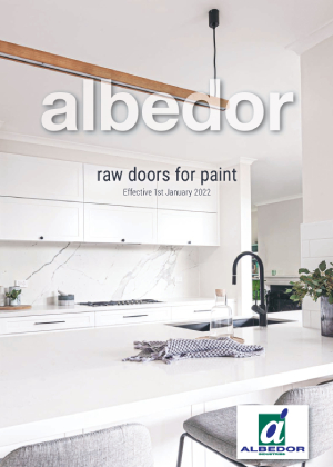 Albedor Raw Doors for Paint