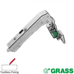 Grass Tiomos Blind Corner Toolless Impresso Hinge