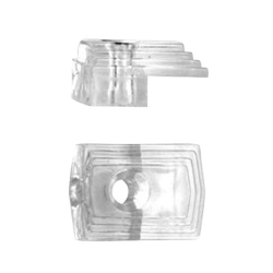 Clear Plastic Mirror Clips