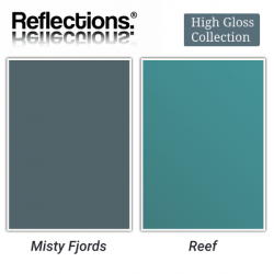 Reflections Splashback Misty Fjords & Reef Metallic