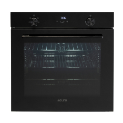 EO606VPYBK Euro 60cm Pyrolytic Oven Black