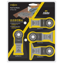 STH4SL Starlock 4 Piece Multi-Tool Blade Set