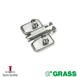 Grass Nexis Euro Screw Hinge Mounting Plate