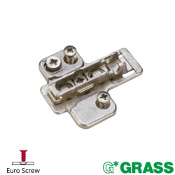 Grass Nexis Euro-Screw 2D Hinge Mounting Plate