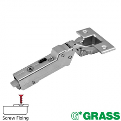 Grass Tiomos 110 Degree Half Overlay Screw On Hinge