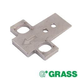 Grass Tiomos -5 Degree Angle for Hinge Mounting Plate