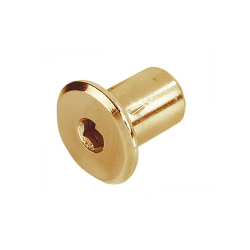 Joint Connecting Nut Electro Brass