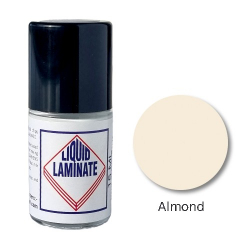 Liquid Laminate benchtop repair touch up bottle Almond