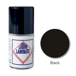 Liquid Laminate benchtop repair touch up bottle Black