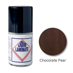 Liquid Laminate benchtop repair touch up bottle Chocolate Pear