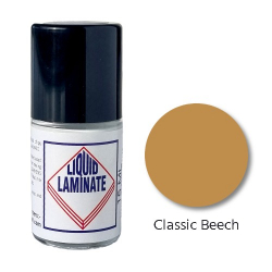 Liquid Laminate benchtop repair touch up bottle Classic Beech