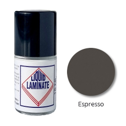 Liquid Laminate benchtop repair touch up bottle Espresso