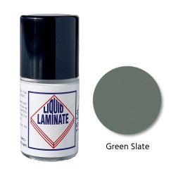 Liquid Laminate benchtop repair touch up bottle Green Slate