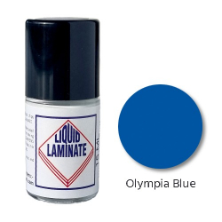 Liquid Laminate benchtop repair touch up bottle Olympia Blue