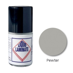 Liquid Laminate benchtop repair touch up bottle Pewter