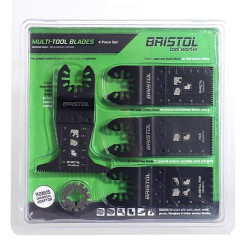 Bristol 4 Piece Multitool Blade Set