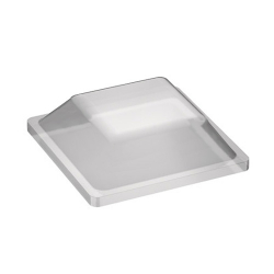 Square Clear Rubber Door Stopper